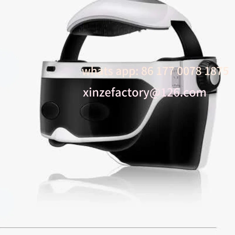 

Customizable Electric Scalp Massager Head Functional Home Brain Helmet Eye Head