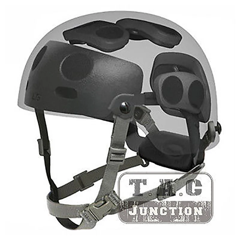 BJ Tactical Helmet Suspension Occ-Dial Liner Kit For Ops-Core Fast ACH MICH BJ PJ Helmet Low Profile Drop-In Replacement