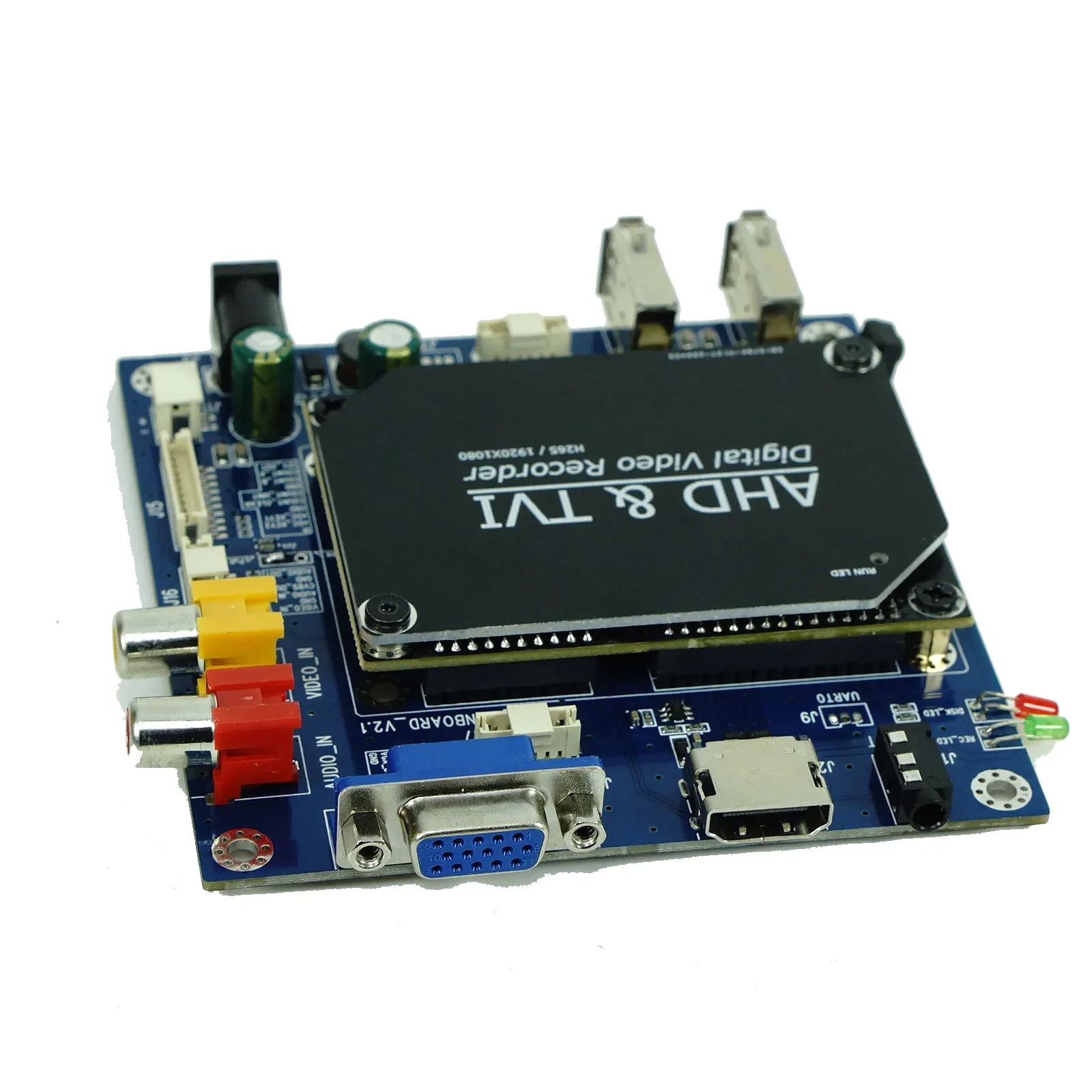 1ch Video Recorder board Recording Motherboard DVR Module with Remote Control for pipeline inspection system