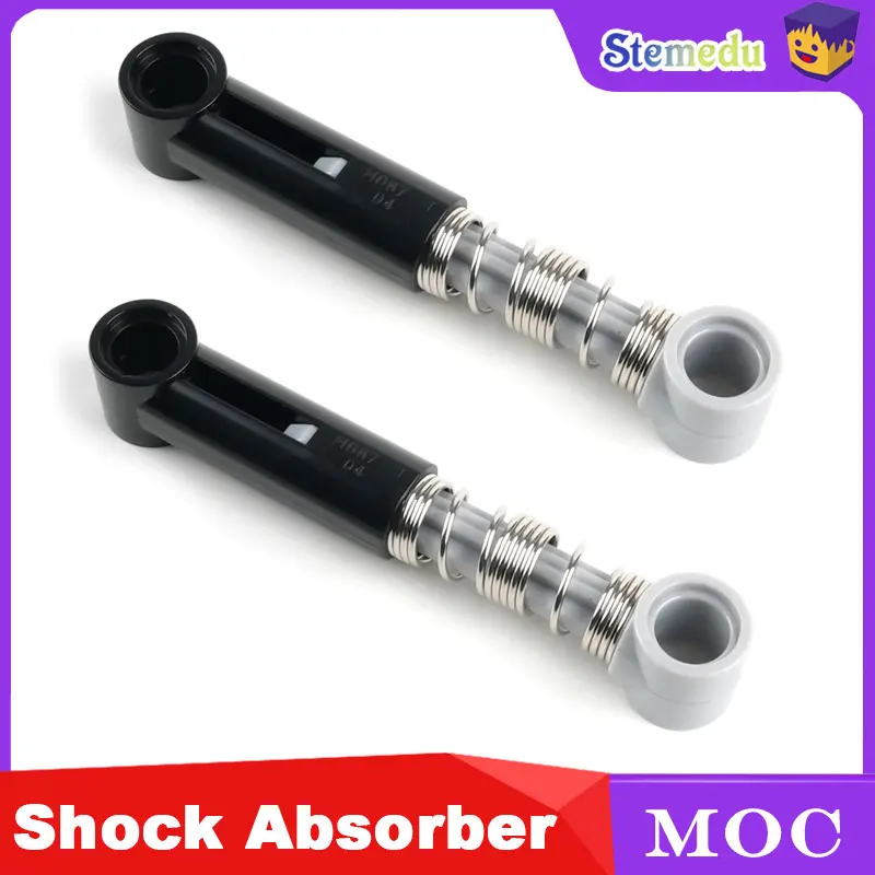 

Высококачественный черный амортизатор Cada, пружинный рычаг подвески для наборов legoeds Technic 76537 731c04, сборки DIY MOC