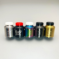 DSX Dead Rabbit V3 RDA 24mm E-Cigarette Tank 316 SS airflow adjustable Rebuildable Vaporizer Single/Dual Coil vape atomizer