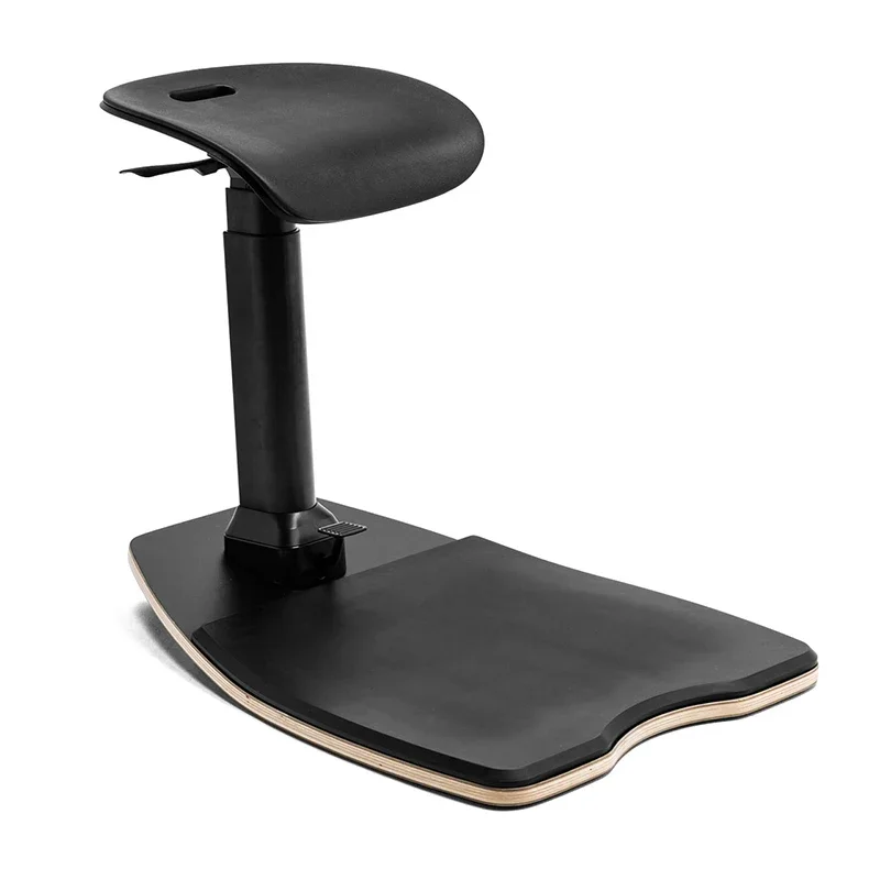 Standing Desk Chair with Adjustable Height and Anti-Fatigue Mat for Leaning Perching and Sitting Ergonomic Stool for Standup