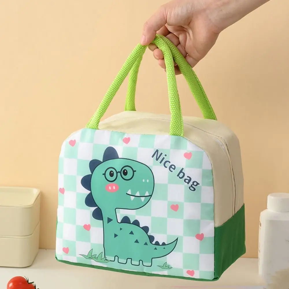 

Cartoon Insulated Lunch Bag Aluminum Foil Waterproof Portable Lunch Box Hand-held Thickened Picnic Insulated Bag School