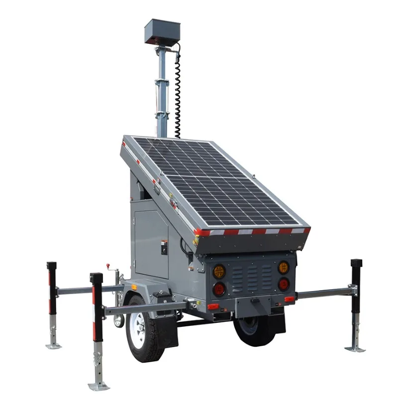 Chinese brands 360 Degree Electric Rotation Control LED Light Head for Solar Trailer Mobile LED Light Tower with DC Power Supply