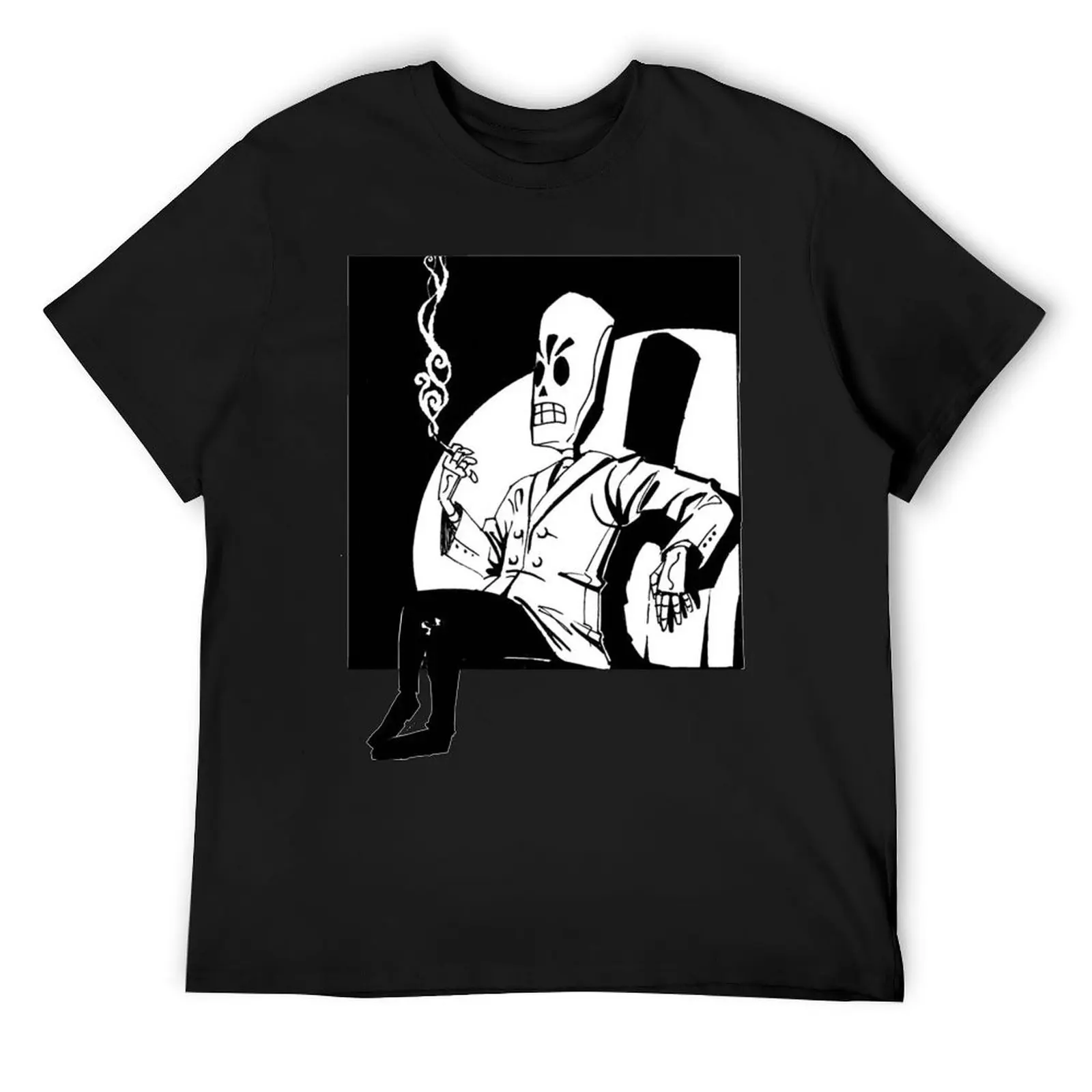 

Grim Fandango T-Shirt anime figures Blouse anime shirt compression shirt men