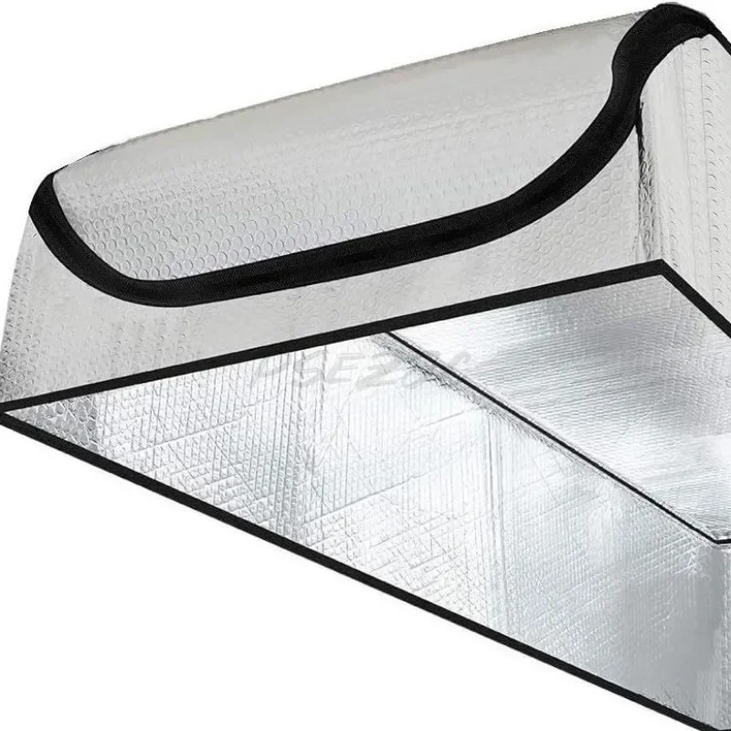 Attic Tent Insulation Cover Aluminum Foil Cover 54x25x11 Inch Waterproof Foldable Dust Cover Insulation Insulation Tool