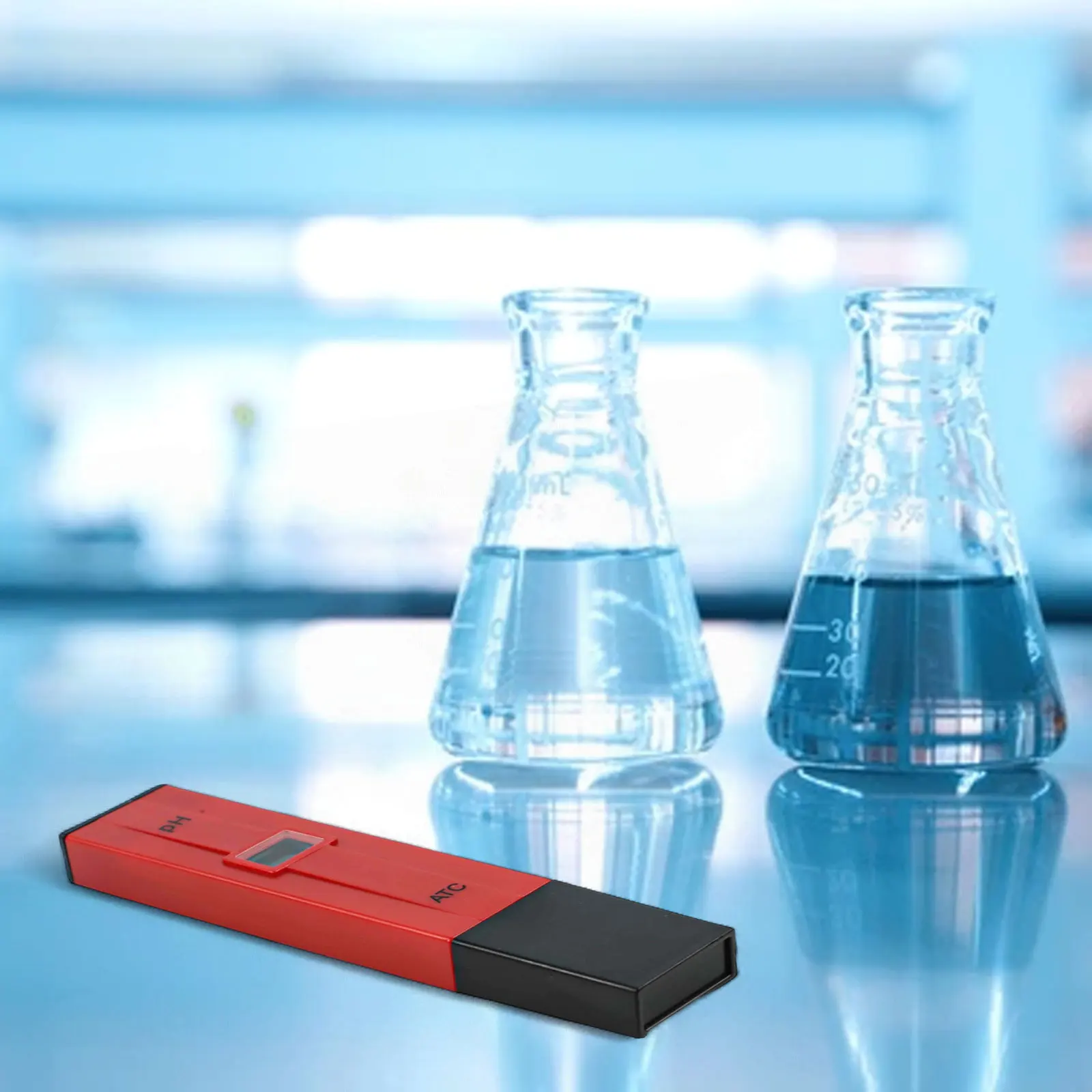User Friendly pH Meter for Reliable Testing of Aquarium and Pool Water Features Automatic Temperature Compensation