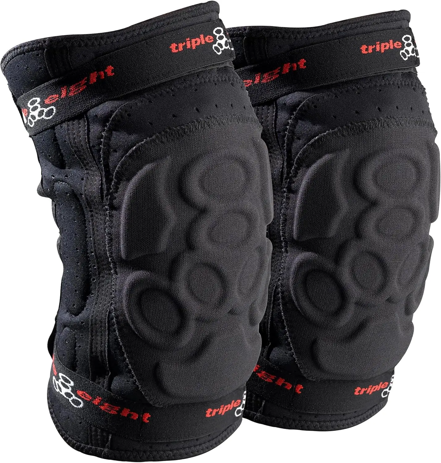 

ExoSkin Knee Pad for Skateboarding & BMX: High-Density 8-Link Foam, Kevlar Cover, Breathable Neoprene