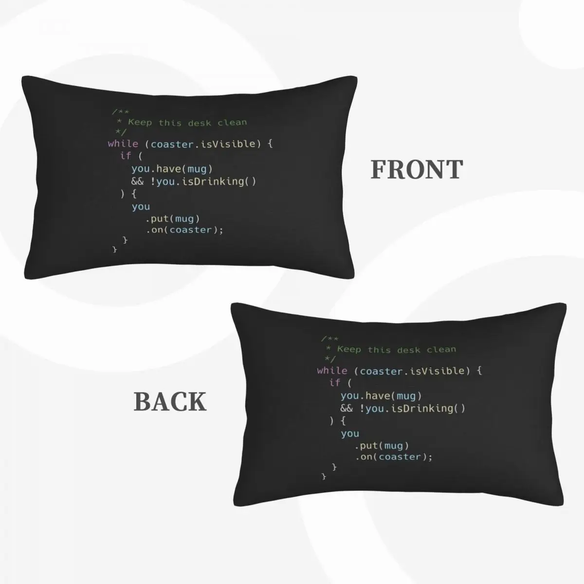 The Perfect Coaster For Programm Rectangle Pillowcase Cushion Cover Decor Bedroom Bed Home Comfort Throw Pillow
