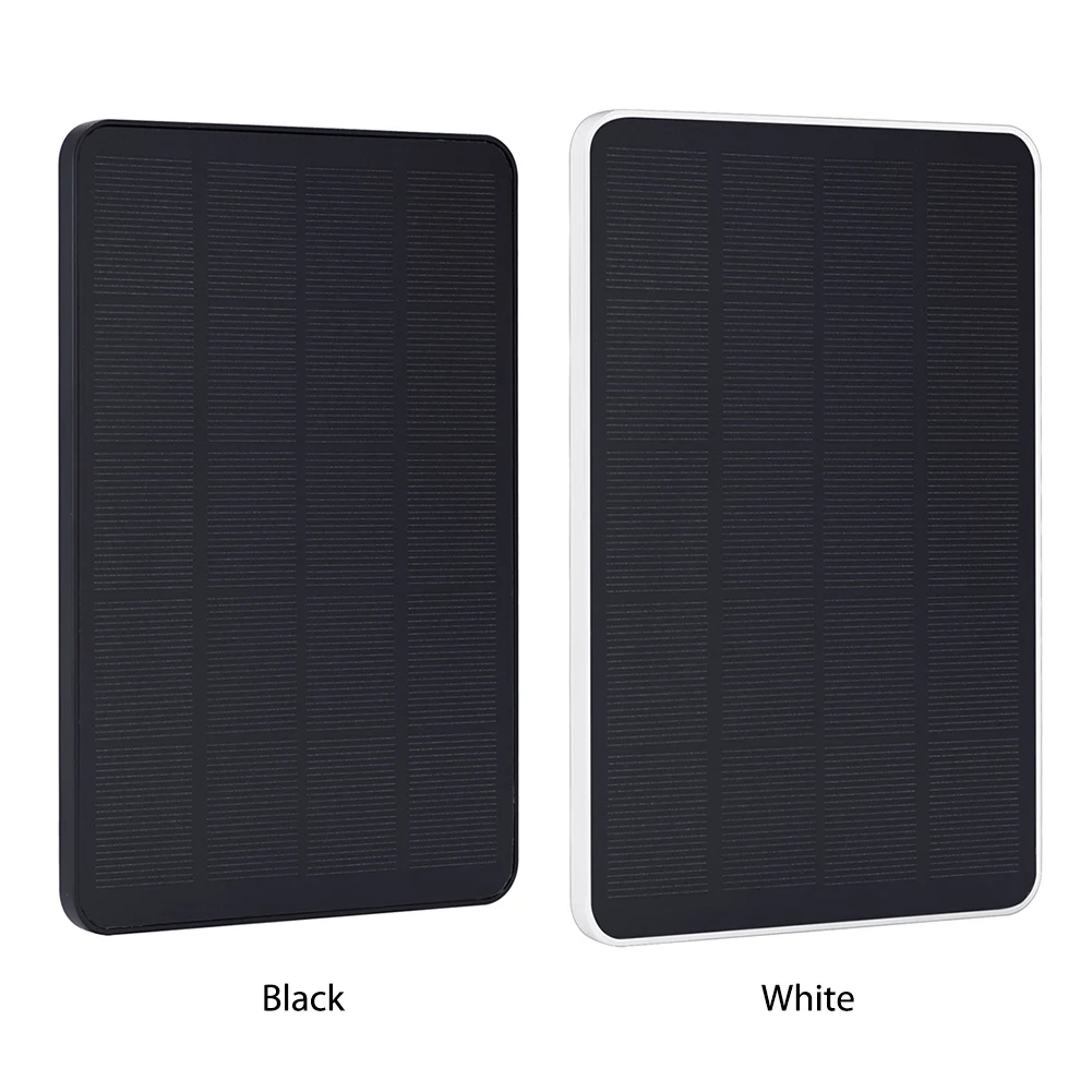 10W 5V Solar Panel Charger 2 in 1 Charging IP65 Waterproof Portable Solar Panel High Efficiency Monocrystalline for Mobile Hone