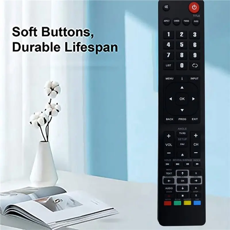 【SUPEROFERTAS】Reemplace el control remoto RM-C3174 para televisor LED JVC de 42 pulgadas LT-22C540 LT-24C340 LT-24C341 LT-42C550