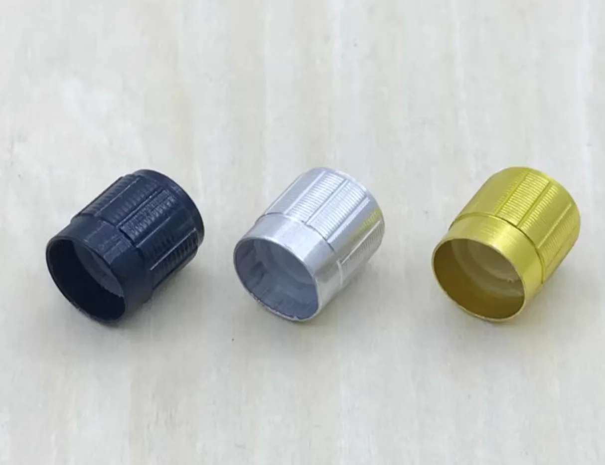 

15X17mm Aluminum alloy potentiometer encoder knob Rotating switch volume adjustment knob hat hole 6mm NO.C3045