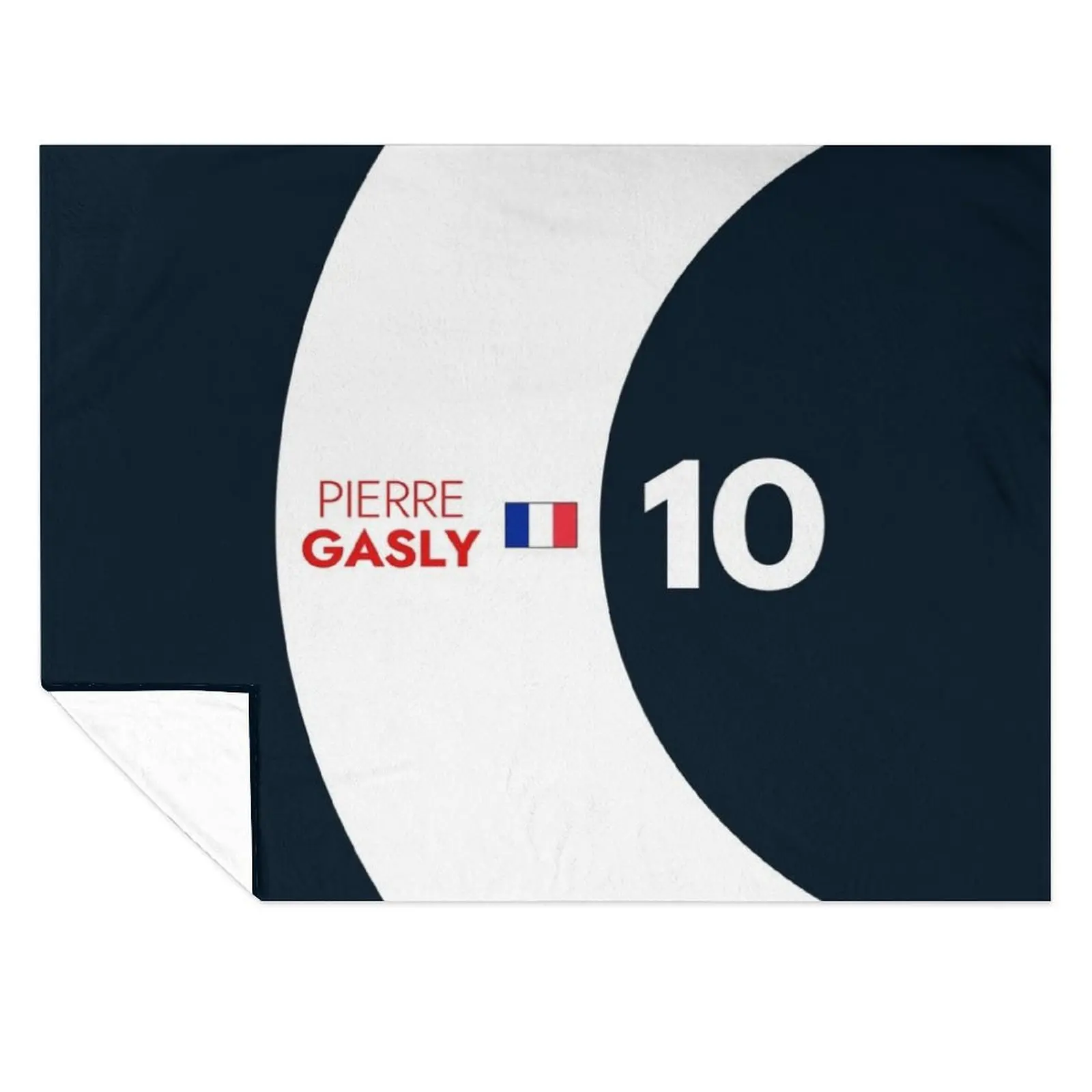 

F1 2021 - #10 Gasly Throw Blanket Large Summer Single Beautifuls Blankets