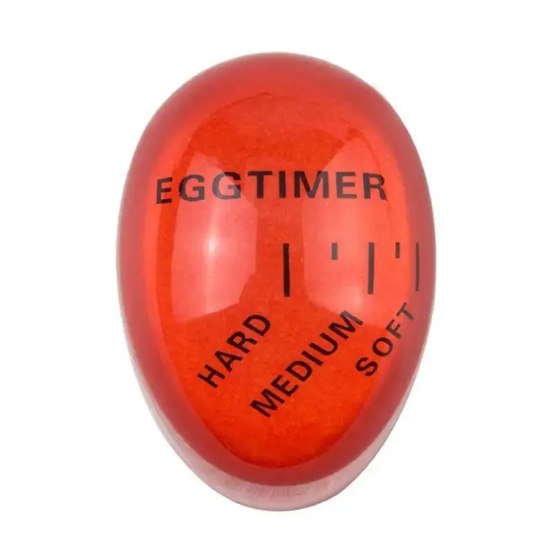 1PCS Cute Resin Boiled Egg Timer Colour Changing Visible Half Cooked Full Cooked Egg Cooker Kitchen Timer Tool