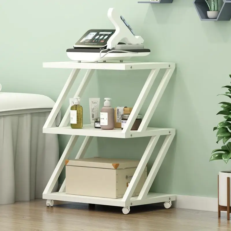 Beauty Salon Specific Rolling Cart Modern Drawers Storage Shelf Designers Salon Trolley Medical Hotel Salon Furniture Wagen FYST