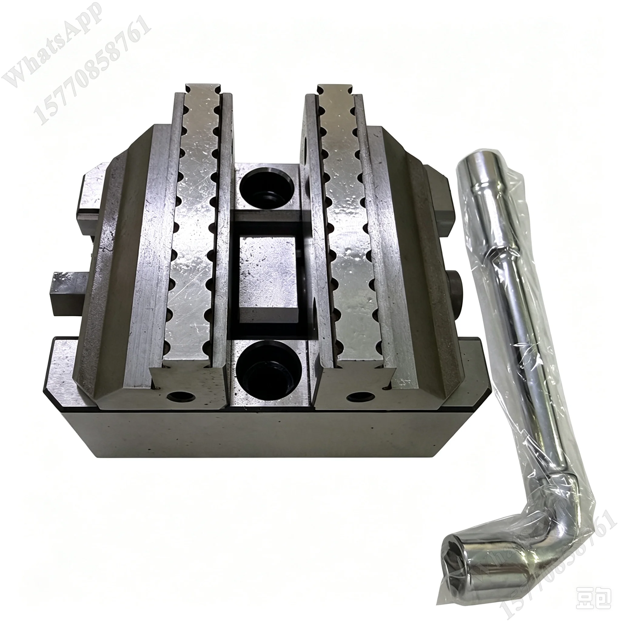 4-axis 5-axis precision turntable fixture CNC self centering vise NK-103-75 overall hardness HRC52