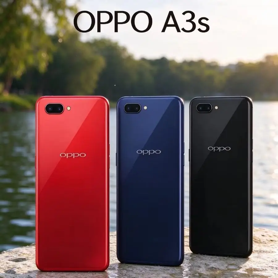 2026 New OPPO A3s Budget Smartphone 6.2 Wide Screen 4230mAh Big Battery Expandable Storage Spare Cell Phone curved glass screen