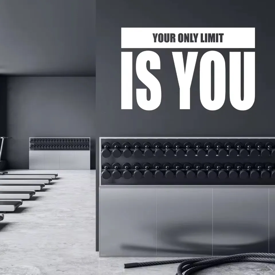 Your Only Limit Is You Vinyl Decal Wall Sticker