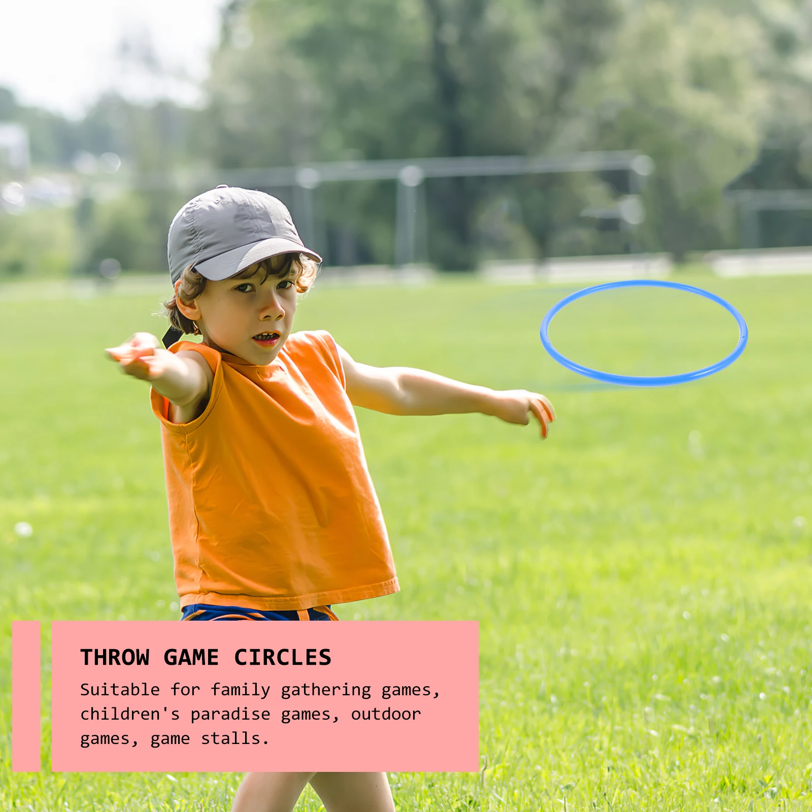 

20pcs Thicken Rings Plastic Outdoor Accessories s For Outdoor Tossing Rings Family Gathering Coordination Exercise
