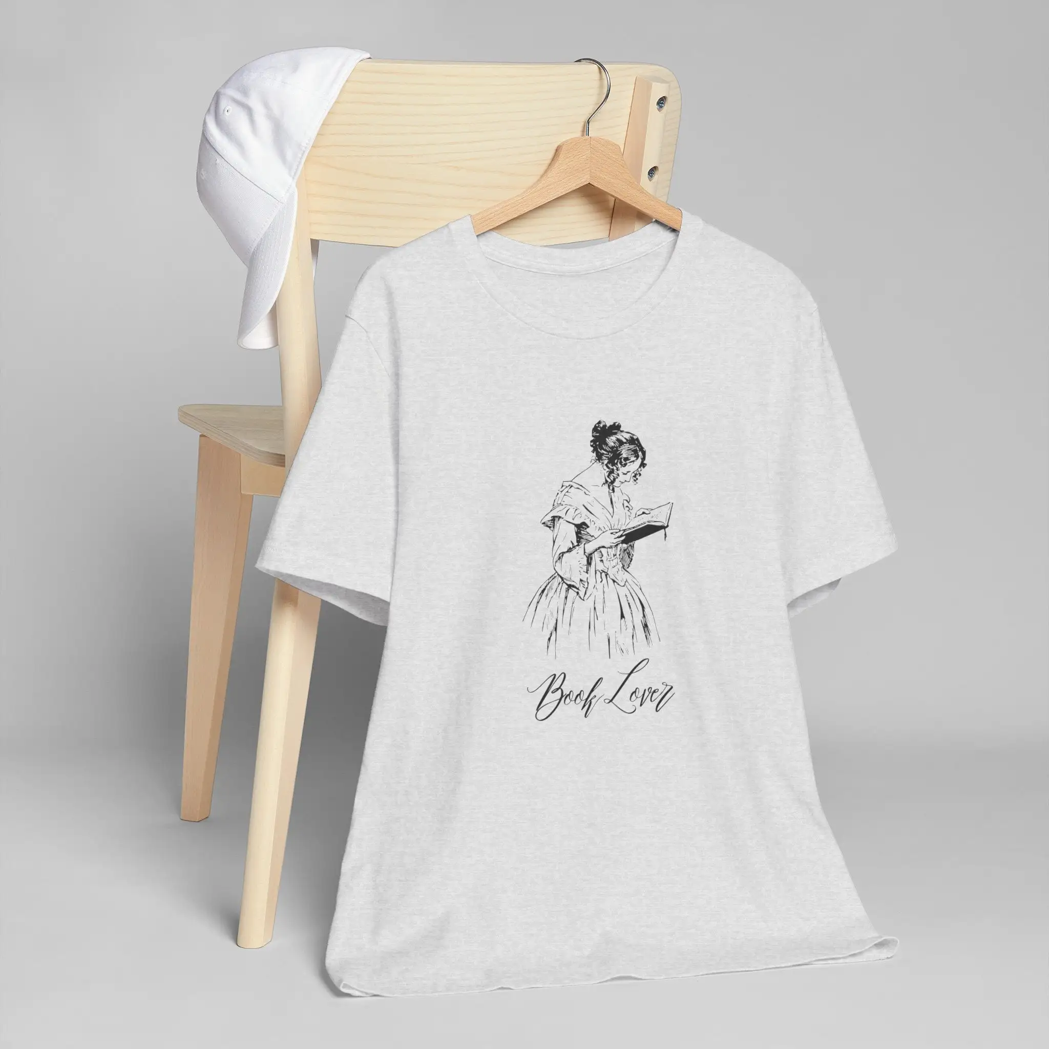 Book Lover T Shirt Love Books Reed Outfit Vintage Elegant Lady Reader Booktrovert