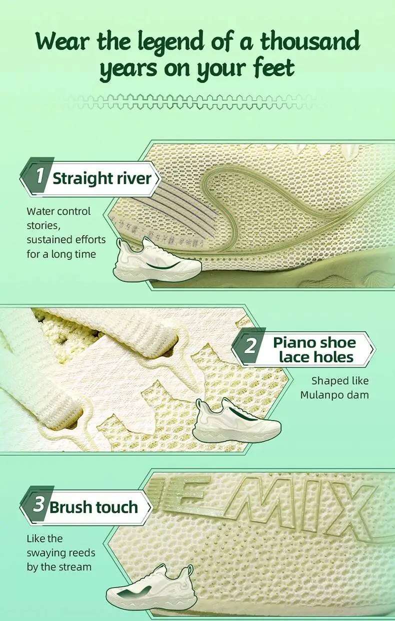ONEMIX New Running For Men Mulanxi Sneakers Mesh Non-Slip Cushioning Men's Women's Sports Walking Shoes