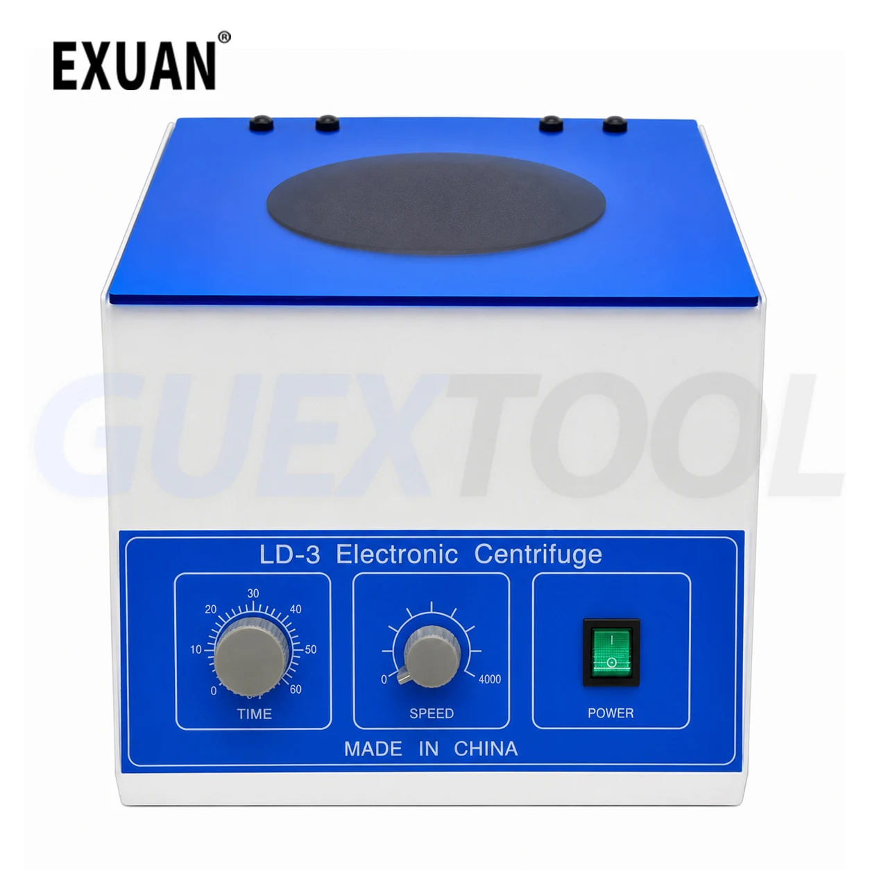 LD-3 Laboratory Centrifuge 50ml × 6 Tubes 4000rpm Electric Blood PRP Centrifuge Centrifugal 2770xg Centrifugal Force 110V / 220V