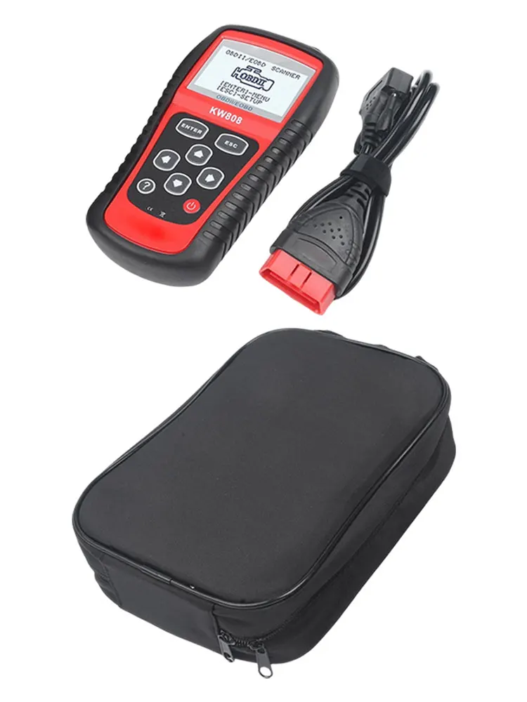 MS509 KW808 Scanner For ELM327 Car Fault Code Diagnostic Tool For All 1996 For Onwards For OBDII Compliant Vehicles