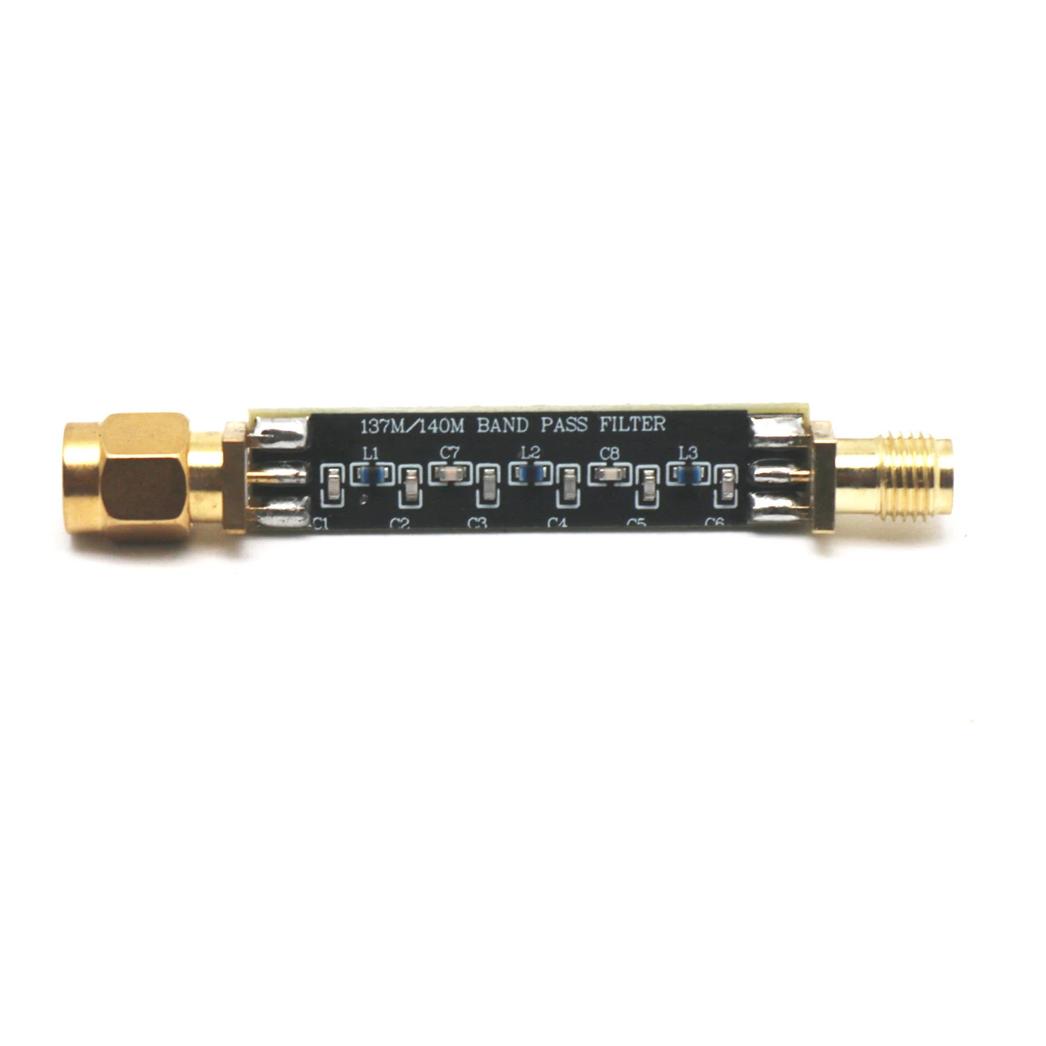 137M SAW BPF Band Pass Filter 137Mhz 140Mhz Communication Band for 127-147Mhz VHF RF Signal Transmitters Receivers. view 2