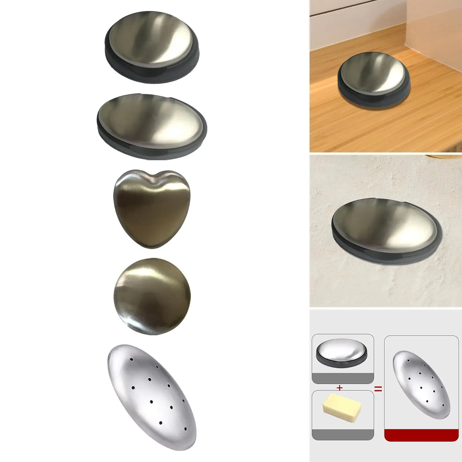 مزيل رائحة الصابون المحمولة ، والقضاء على الروائح ، الفولاذ المقاوم للصدأ ، بار للمكتب ، المطبخ ، التخييم ، البصل الثوم