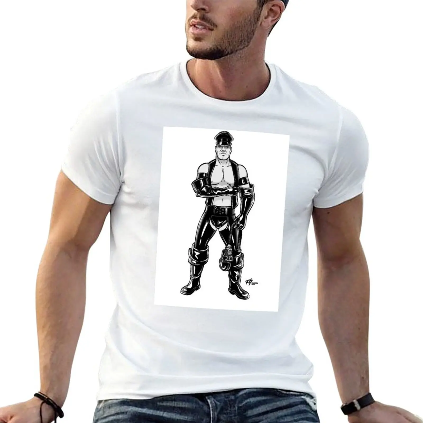 Rubber Daddy T-Shirt Construction Work Tee Shirt