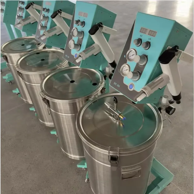 HotFactory Price Electrostatic Sprayer Powder Coating Gun Painting Equipment Powder Coating Machine Metal Coating Machinery-DC04