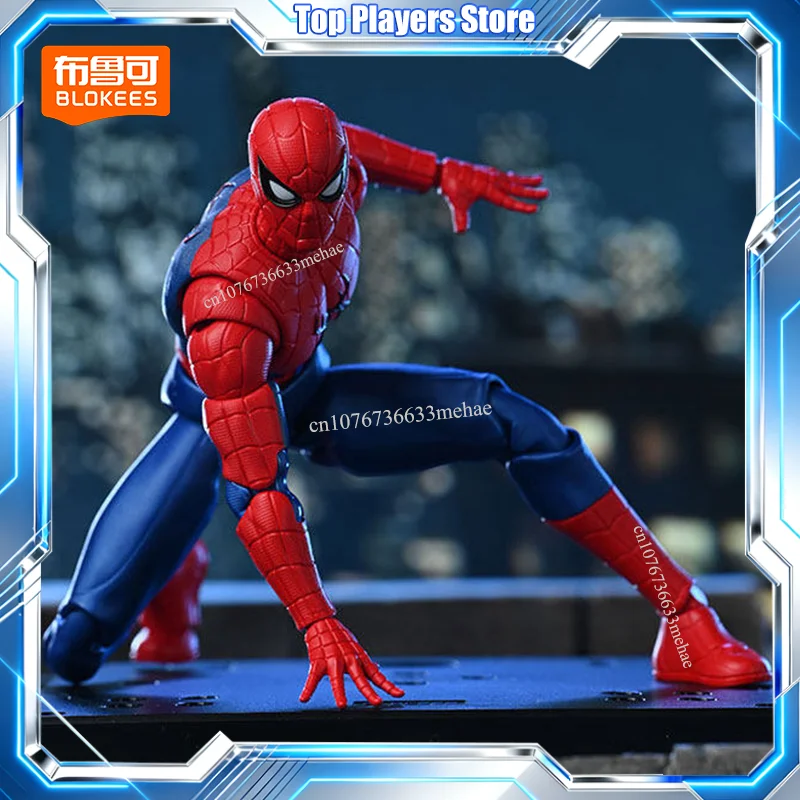 Figura de Acción Original Blokees de Spider-Man, Marca Marvel, Nuevo, Juguete de Ensamblaje Spider-Man, Kit de Modelo, Clase Campeón, Regalos