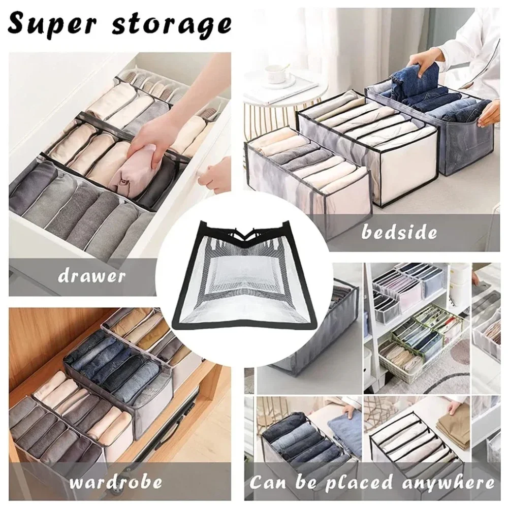 Underwear Bra Organizer Storage Box Panties Socks Storage Boxes Wardrobe Clothes Organizer Drawers Separator Boxes