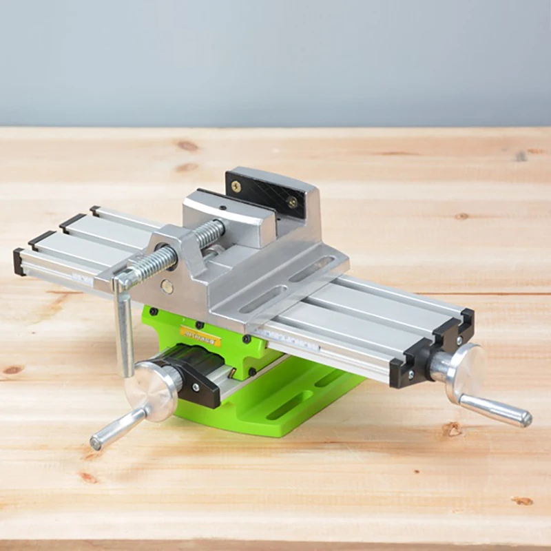 Mini Precisie Multifunctionele Freesmachine Bankje Boor Bankschroef Werktafel X Y-As Aanpassing Coördineren Tafel