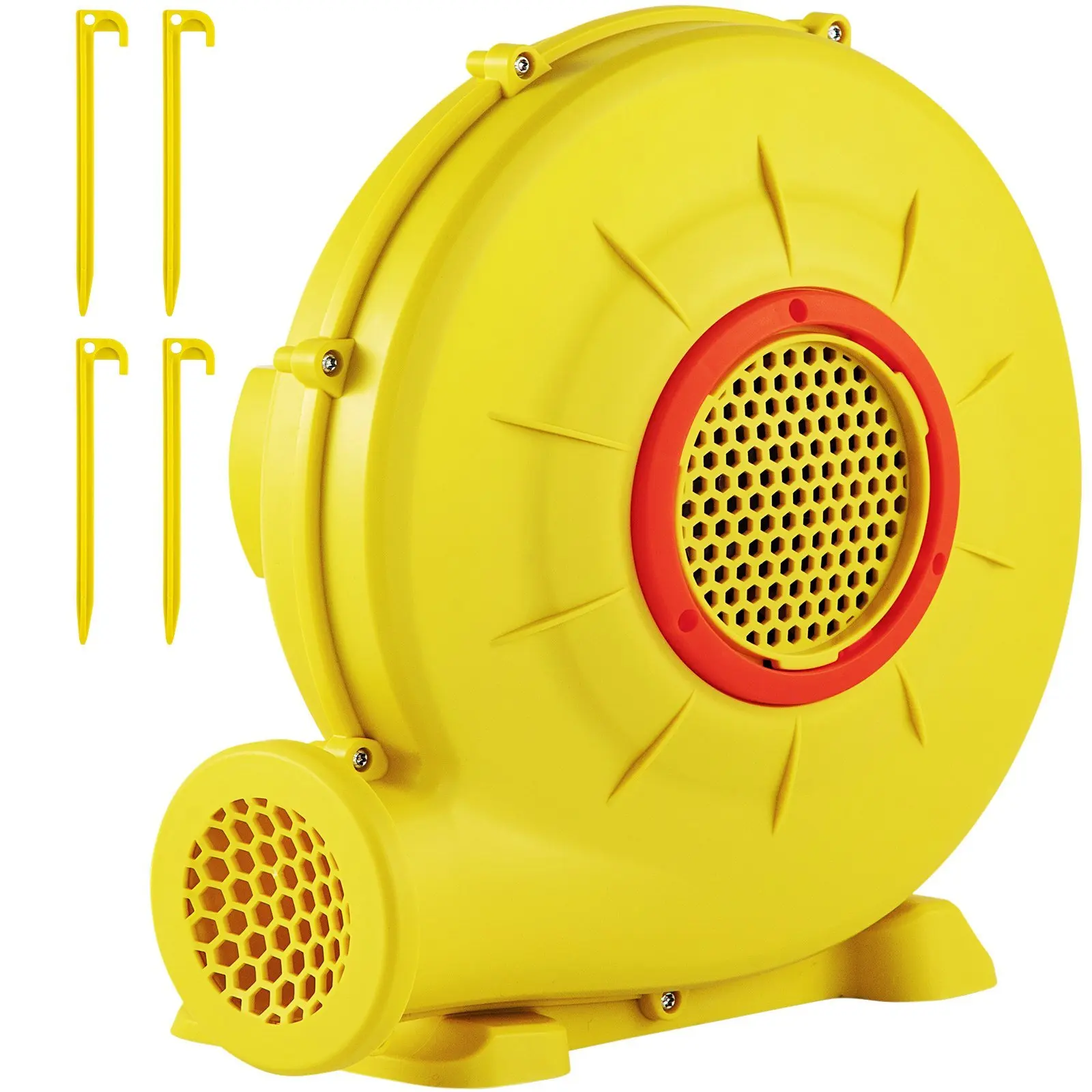 

Air Blower, 450W 0.6HP Inflatable Blower, Portable and Powerful Bounce House Blower, 1750Pa Commercial Air Blower Pump Fan