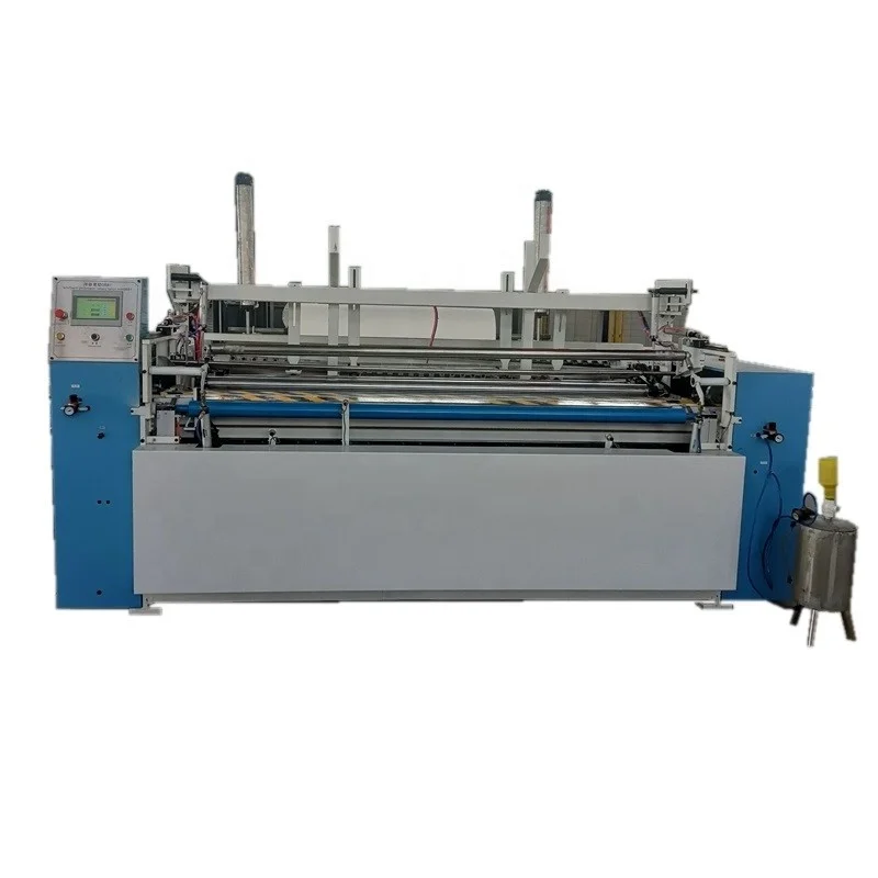 High speed Toilet Paper Roll Making Machine Mini Plant Tissue Roll Machine Production for Small Business