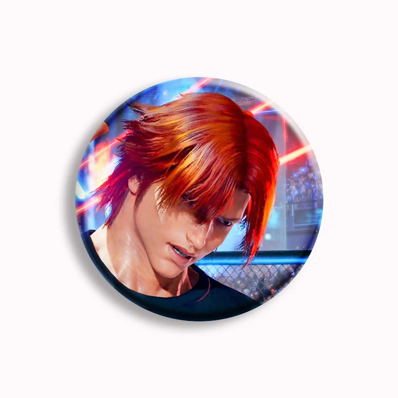 Afbeelding 5: Hot Game Tekken 8 Karakter Anime Zachte Knop Pin Vintage Vechtspel Broche Badge Tas Decor Accessoires Kinderen Kind Geschenken