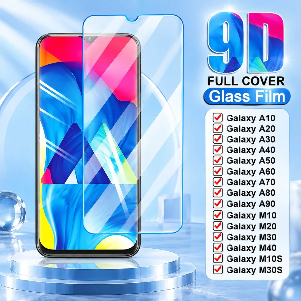 3PCS Tempered Glass For Samsung Galaxy M14 M15 M16 M17 5G M20 M21 Screen Protector For Samsung Galaxy M31 M32 M33 M34 5G M35 M51