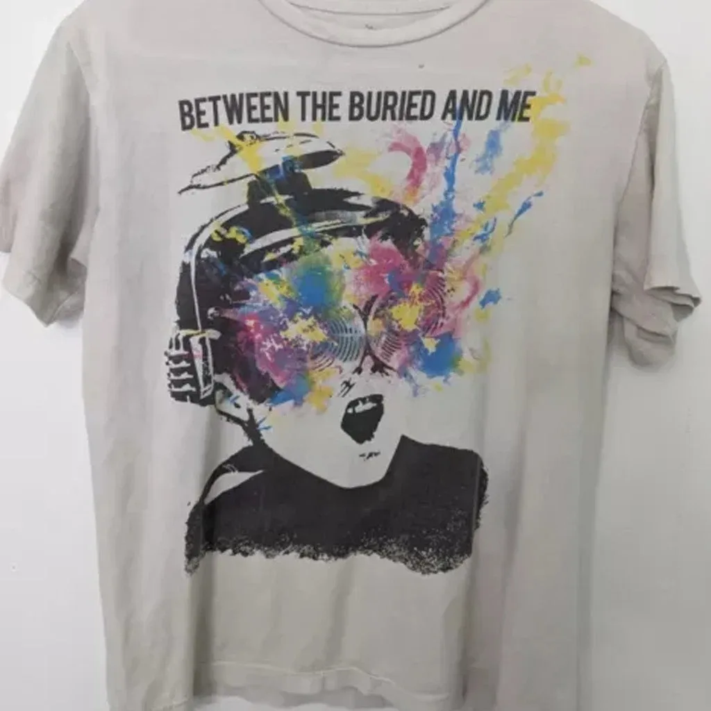 Between The Buried And Me Rock Music Shirt White S to 5XL