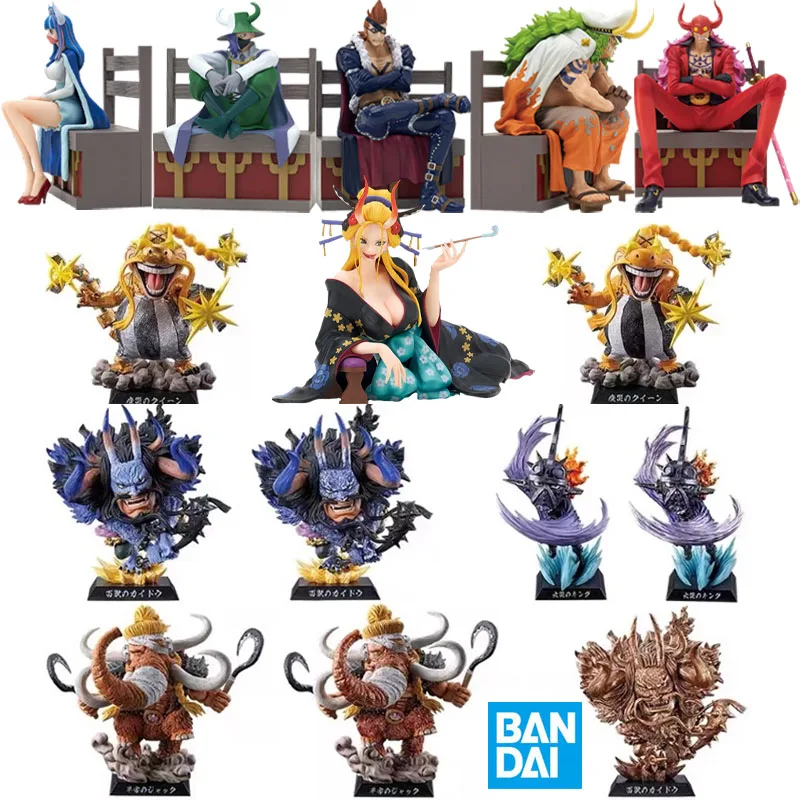 

Bandai Original Ichiban KUJI One Piece Anime Figure Tobiroppo ULTI Page One Sasaki Action Figure Toys for Boys Girls Kids Gifts