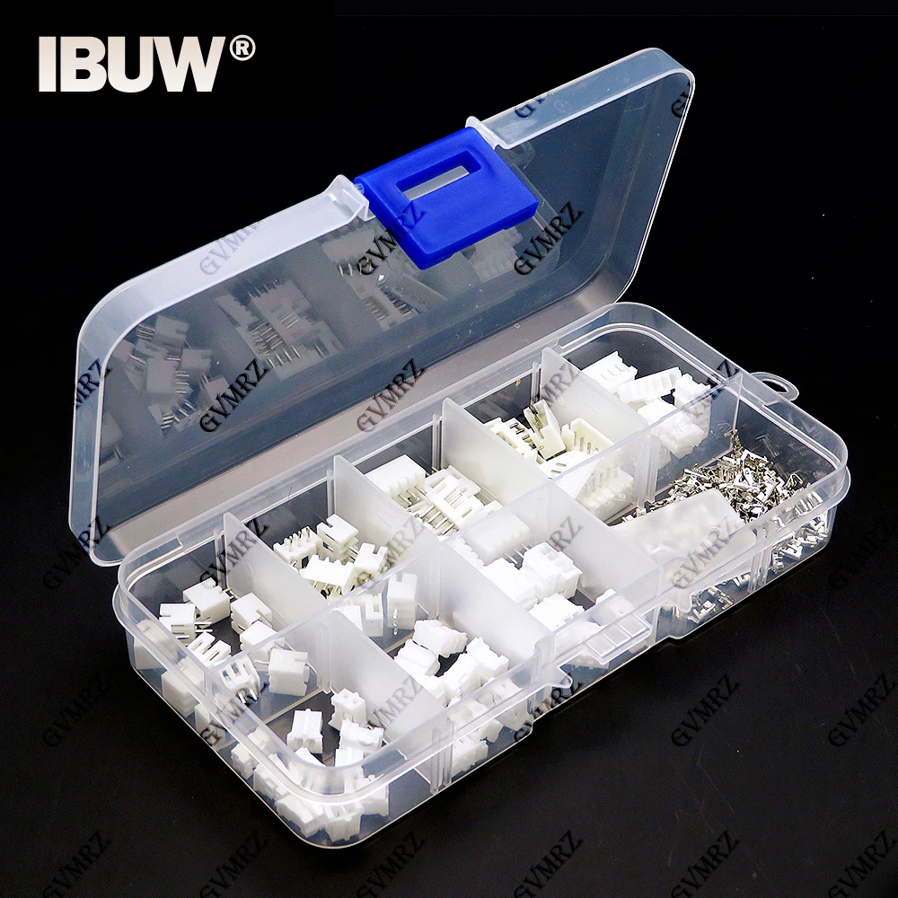 230PCS/lot PH2.0 2p 3p 4p 5 Pin 2.0mm Pitch Terminal Kit Housing Pin Header JST Connector Wire Adaptor PH Kits for 3D Printer