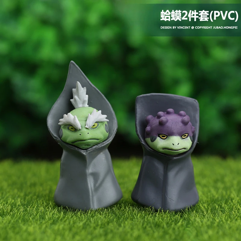 

5.5cm Whirlpool Naruto Immortal Anime Figures Periphery Toad Fairy PVC Model Statue Desktop Ornament Crafts Gifts Toys for Boys