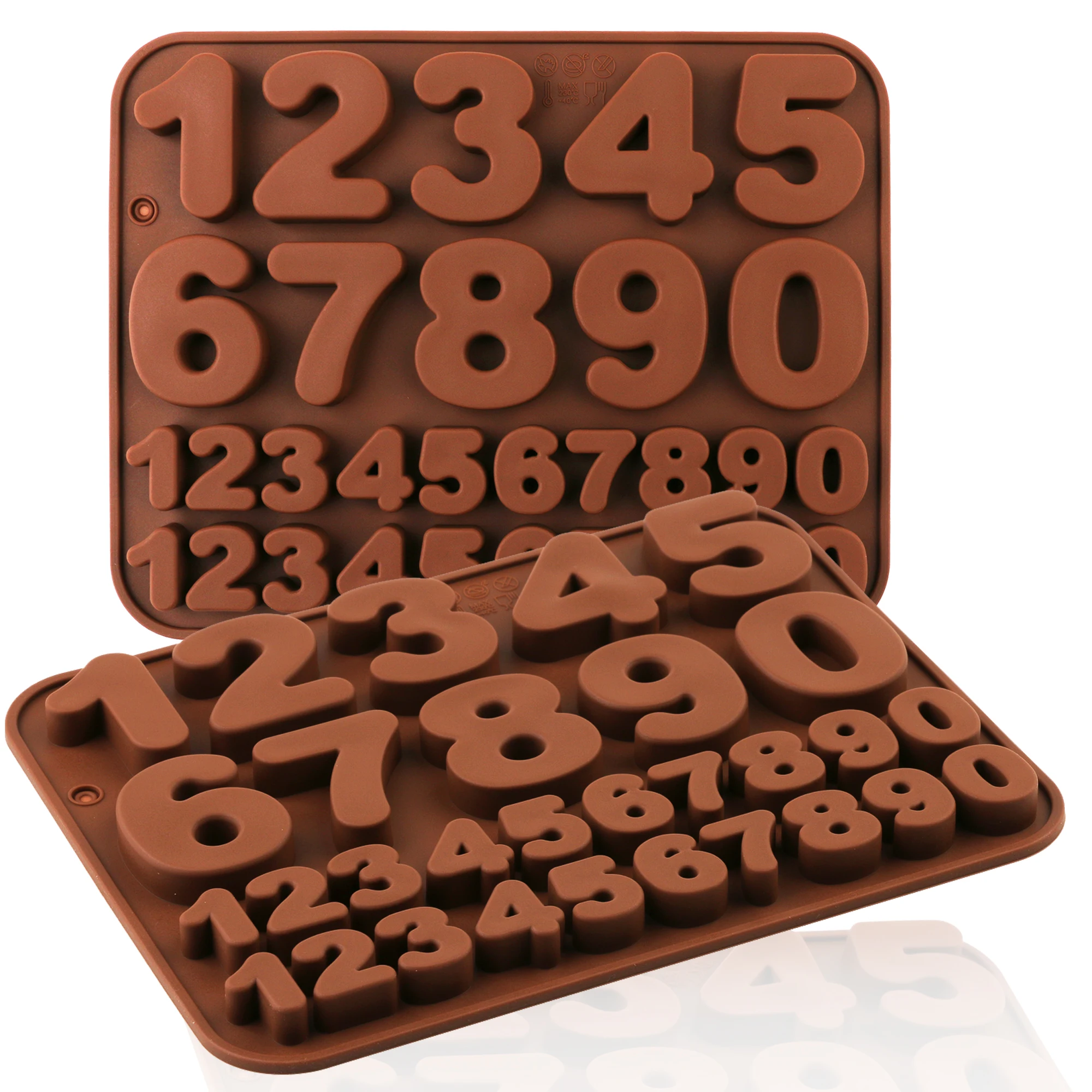 Candle Making Items - 2Piece Set Silicone Candy Mold in