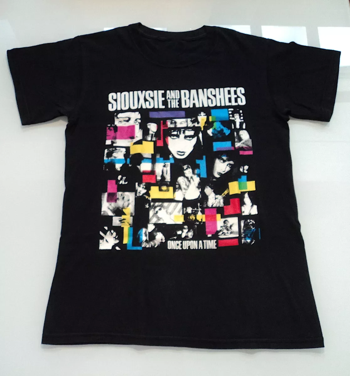 Once Upon a Time Album Siouxsie And The Banshees Band Black Cotton Shirt PP477