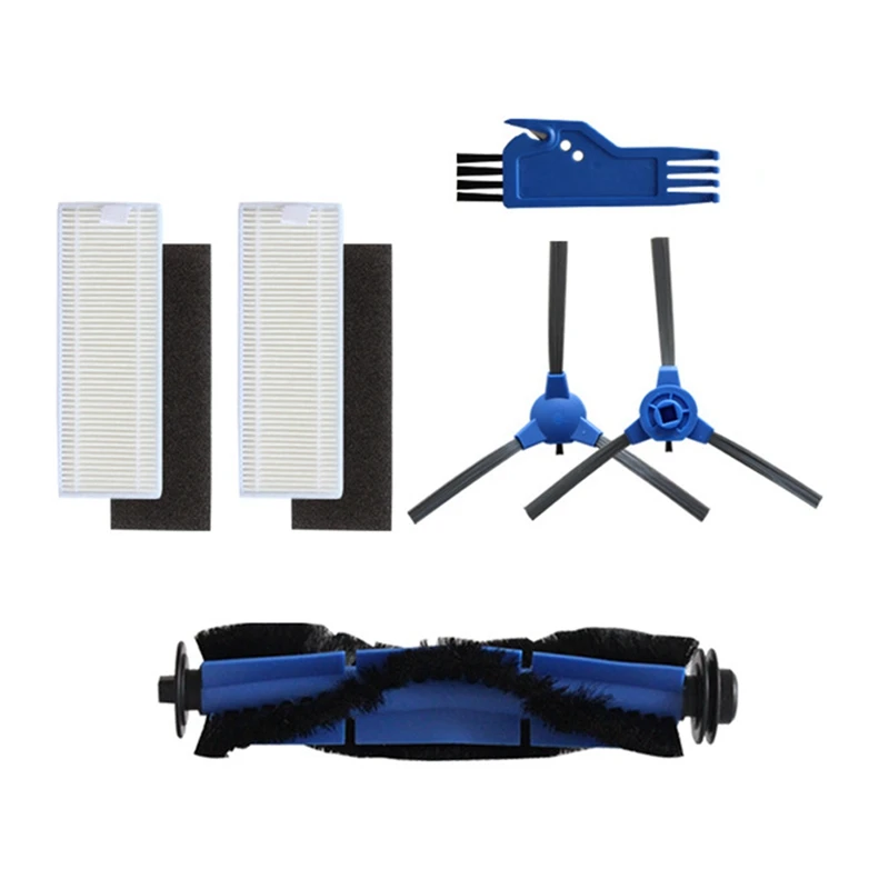 6PCS Vacuum Cleaner Main Brush Spare Parts Accessories Kit For Cecotec Conga 1090 Series