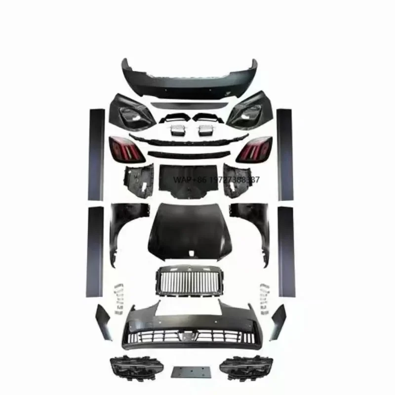 New Arrival Replacement Body Kits Front/Rear Bumpers Mesh Fenders  Cullinan 2016-2024 ABS Upgrade 2025 3M
