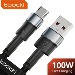 Toocki USB C Charger Cable 3A Mobile Phone Type C Fast Charging Cord for Samsung s22 Huawei Redmi Oneplus USB Data Wire 0.5-3M