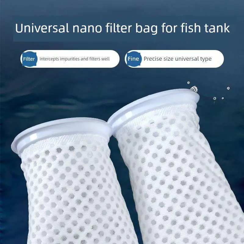 Thickened Nano Filter Bag for Sensen Aquarium Urchin Bottom Filter Bag Magical Efficient Aquarium Equipment Pet Food Supplies view 3