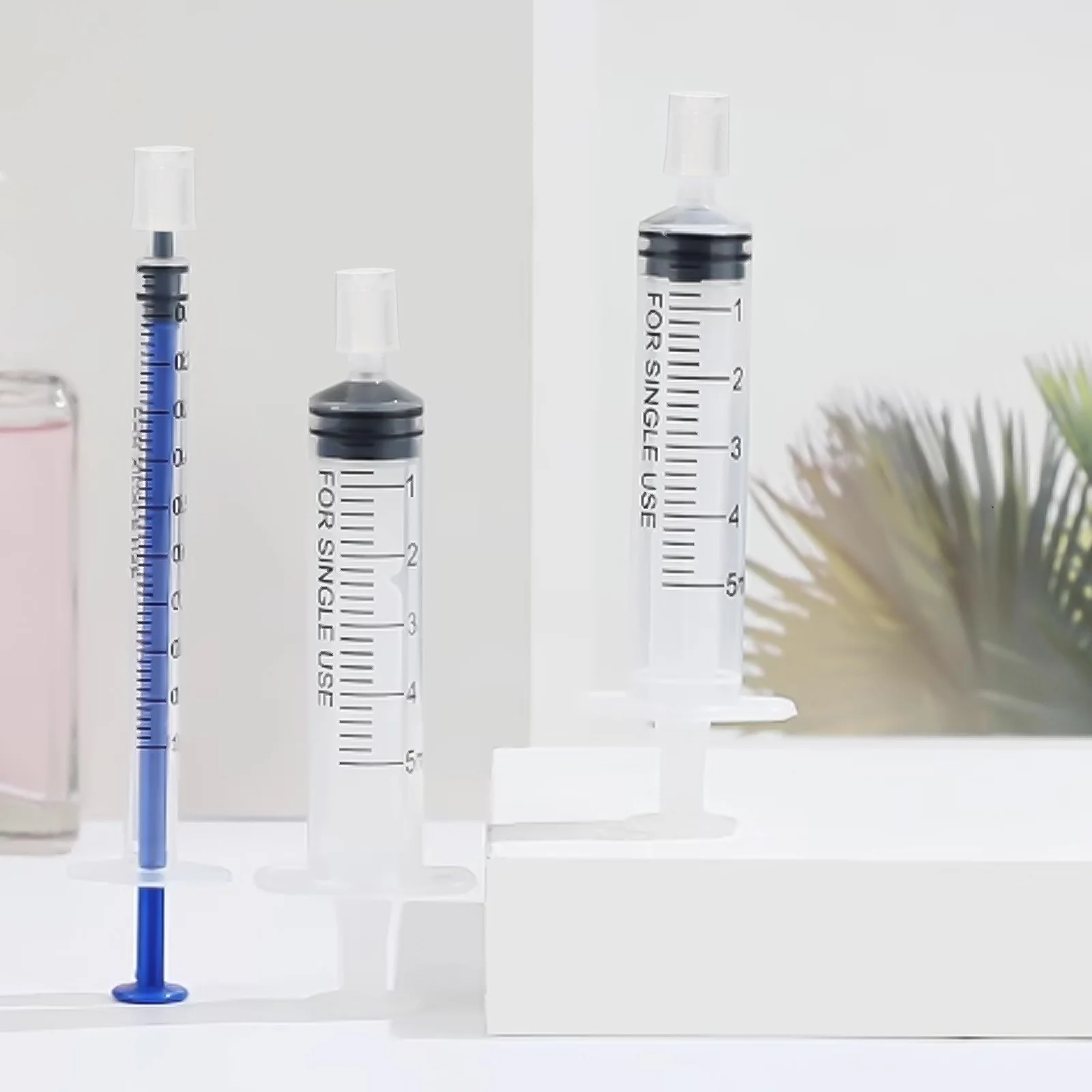 50Pcs Perfume Syringe Adapter Reusable Liquid Dispenser Conversion Head for Easy Refilling Small Containers Portable Applicator