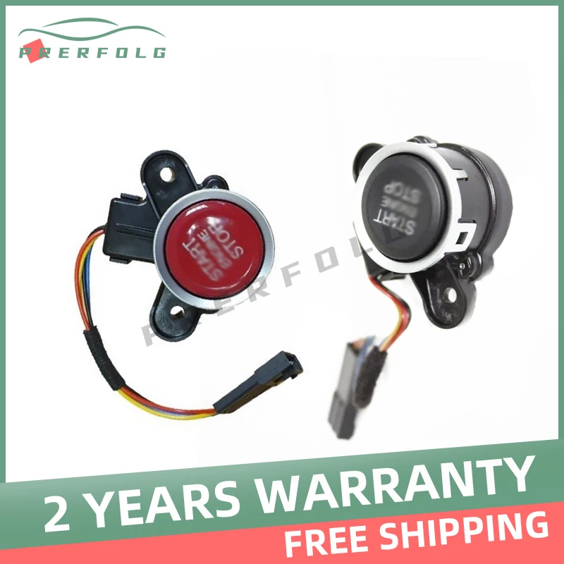 To Start Button Assembly for Alfa Romeo one-click start button switch for Giulia red button ignition for Stlevio